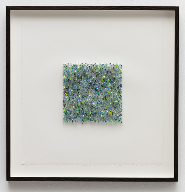 Lars Christensen, ‘Organic square#01 (green)’, 2016, Anne Mosseri-Marlio Galerie