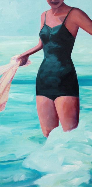 TS Harris, ‘In the Surf’, 2016, Painting, Oil on canvas, Quidley & Company