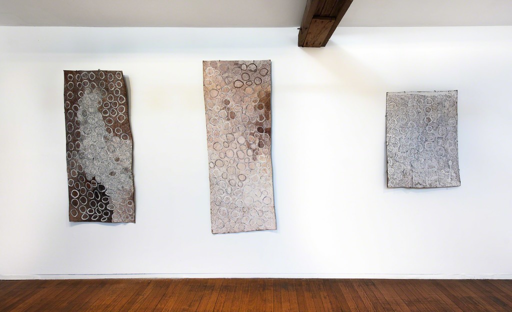 Nyapanyapa Yunupingu, Ganyu, Roslyn Oxley9 Gallery, 2019 (installation view). photo: Luis Power Nyapanyapa Yunupingu, Ganyu, Roslyn Oxley9 Gallery, 2019 (installation view). photo: Luis Power