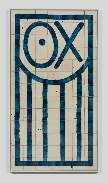 André Saraiva, ‘Mr. A’, 2018, Mixed Media, Hand-painted tiles, Underdogs Gallery