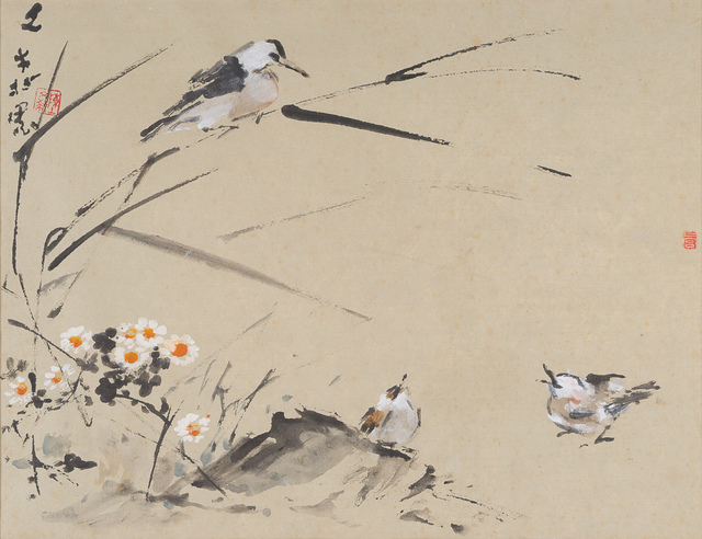 Chen Wen Hsi, ‘Sparrows with Flowers’, 33 Auction