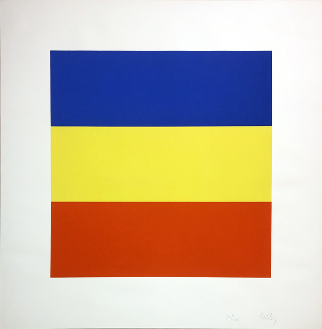 Ellsworth Kelly, ‘Blue/Yellow/Red (Untitled)’, 1970-1973, Hamilton-Selway Fine Art