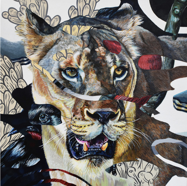 Juan Travieso, ‘Expiring #12’, 2018, Painting, Acrylic on wood, Miami Art Society
