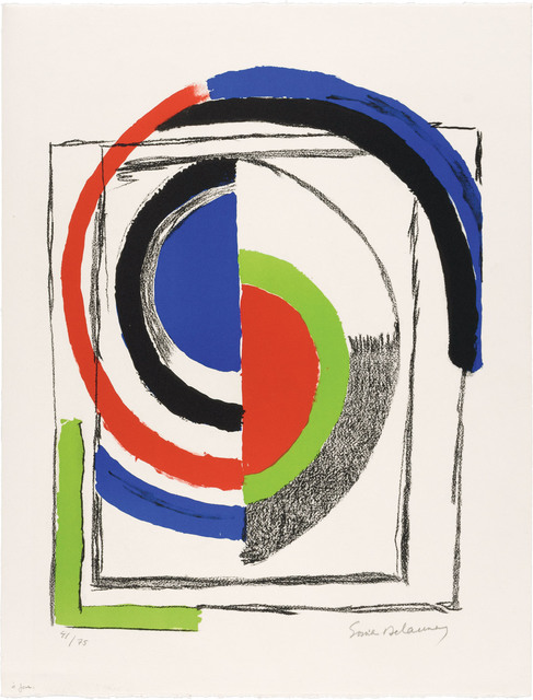 Sonia Delaunay, ‘À JOUR’, circa 1970, Print, Color lithograph, Doyle