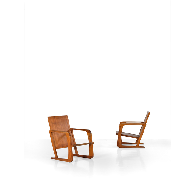 Kem Weber, ‘Pair Of Armchairs’, 1935, PIASA