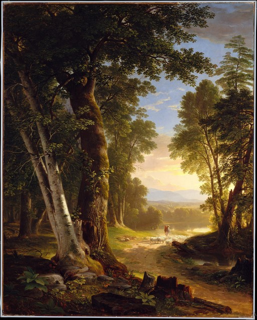 Asher Brown Durand, ‘The Beeches’, 1845, The Metropolitan Museum of Art