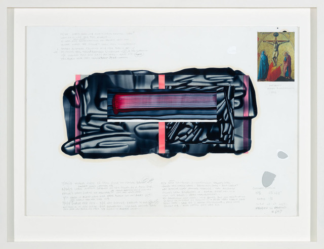 David Reed, ‘Color Study #82’, 2015, Galerie Thomas Schulte
