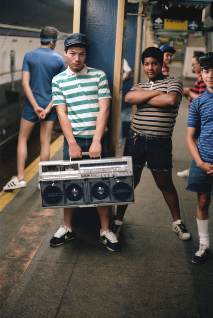 Jamel Shabazz, ‘The Crew, Lower East Side, Manhattan, NYC’, 1984, Photography, Chromogenic print, Galerie Bene Taschen
