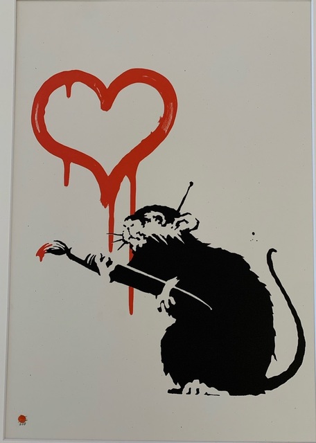 Banksy, ‘Love Rat’, 2004, Vroom & Varossieau