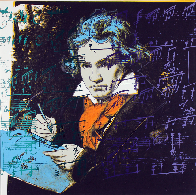 Andy Warhol, ‘Beethoven TP’, ca. 1987, Gormleys Fine Art