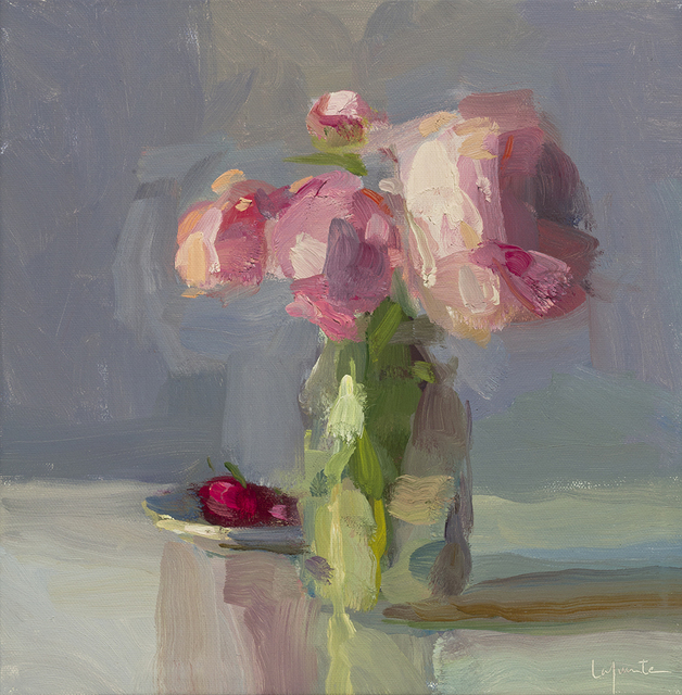 Christine Lafuente, ‘Cherries and Peonies’, 2017, Somerville Manning Gallery