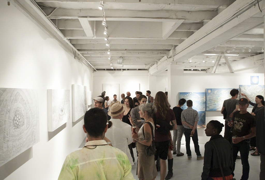 Opening night of "One Is All Is One" by San Francisco-based artist-scientist, Casey Cripe. Opening night of "One Is All Is One" by San Francisco-based artist-scientist, Casey Cripe.