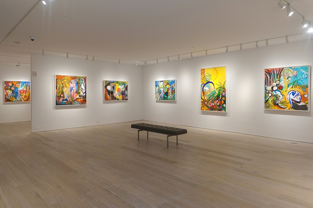 Installation view - Bill Scott: Leaf and Line Installation view - Bill Scott: Leaf and Line