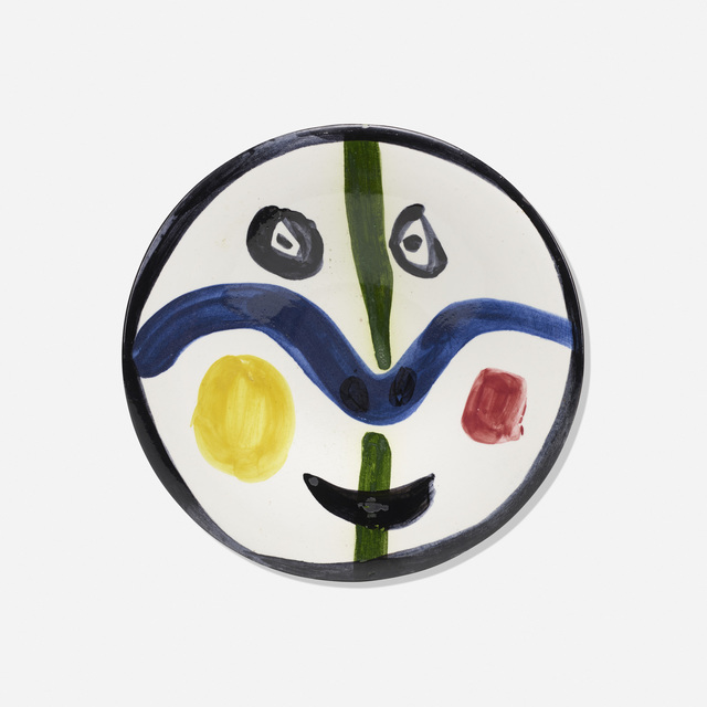 Pablo Picasso, ‘Face No. 0’, 1963, Design/Decorative Art, White earthenware clay, decoration in engobes and enamel under glaze, Rago/Wright