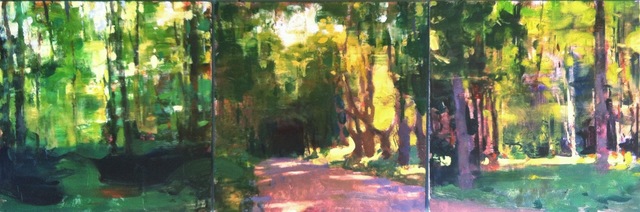 Jon Redmond, ‘Dirt Road Triptych’, 2015, Somerville Manning Gallery