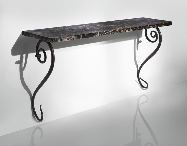 Paul Poiret, ‘Console Table’, circa 1919, Design/Decorative Art, Marble and patinated wrought iron, Sotheby's