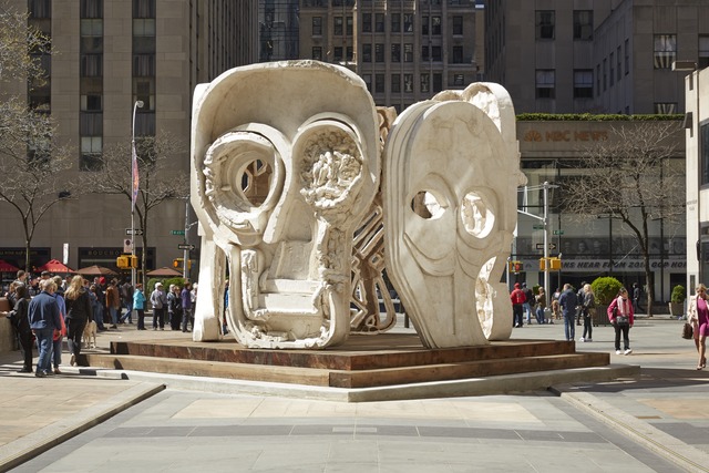 Thomas Houseago, ‘Masks (Pentagon)’, 2015, Public Art Fund