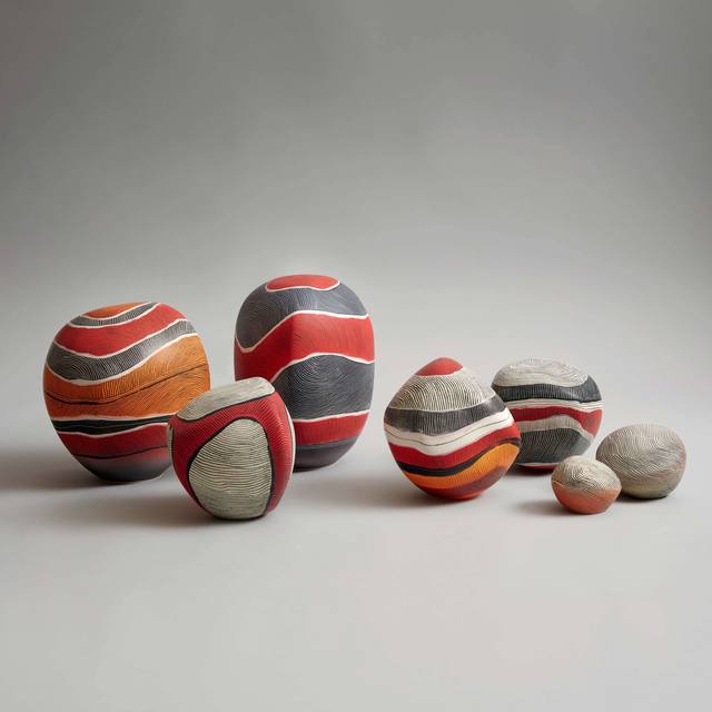 Pippin Drysdale, ‘Breakaway’, 2018, Sculpture, A set of seven porcelain sculptures Made by the artist in Western Australia, Adrian Sassoon