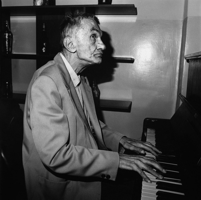 Rosalind Solomon, ‘Asylum Pianist’, 2003, Photography, Gelatin silver print, ClampArt