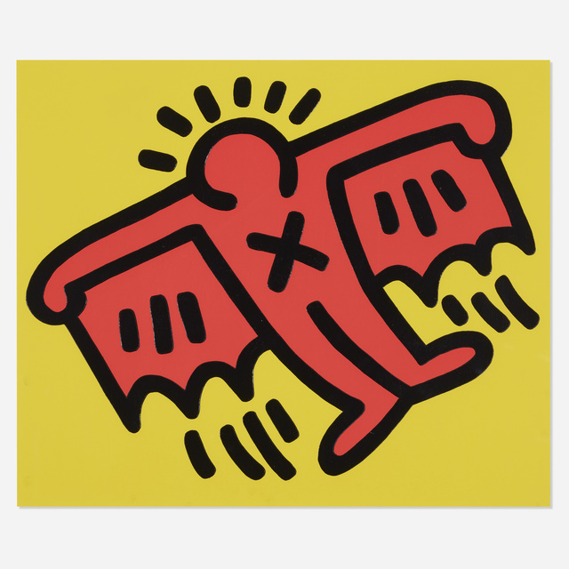 Keith Haring, ‘Plate 3 (from Icons portfolio)’, 1990, Rago/Wright