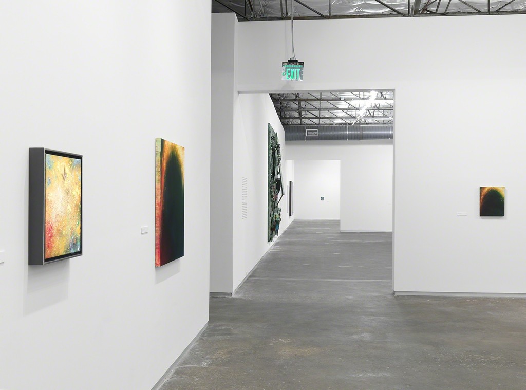 Installation view of "Dan Colen: Oil Painting" at Dallas Contemporary, Dallas (2016). Photo Credit: Christopher Burke Installation view of "Dan Colen: Oil Painting" at Dallas Contemporary, Dallas (2016). Photo Credit: Christopher Burke