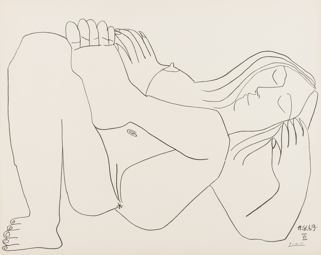 Pablo Picasso, ‘Femme Nue, nos. 11.8.69, nos. I & VI’, 1969, Forum Auctions