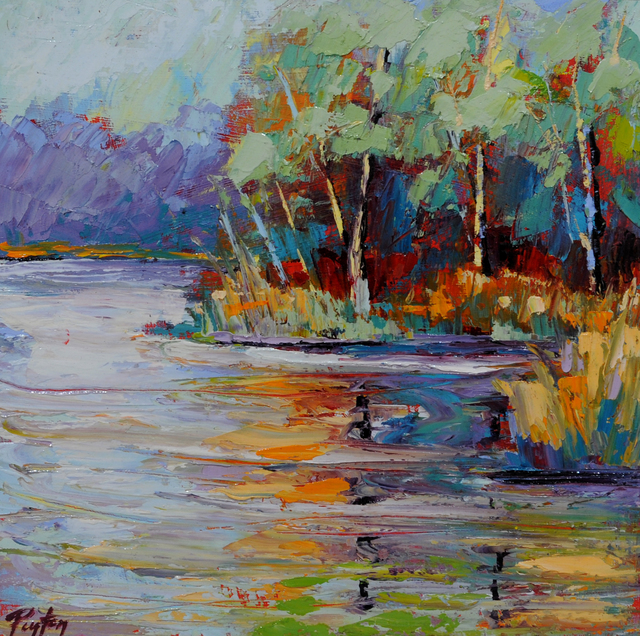 Peyton Hutchinson, ‘Lake Reflections’, 2019, Caron Gallery