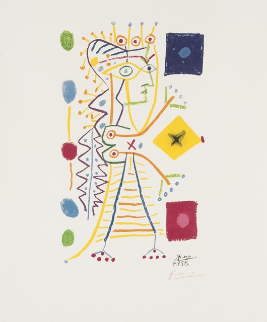 Pablo Picasso, ‘Jacqueline’, 1958, Print, Lithograph printed in colours, Forum Auctions