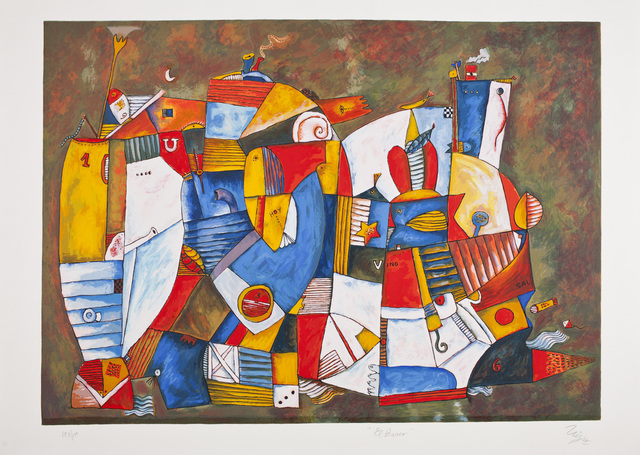 Adolfo Nigro, ‘Barco’, 2012, Print, Limited edition silkscreen, Praxis Prints