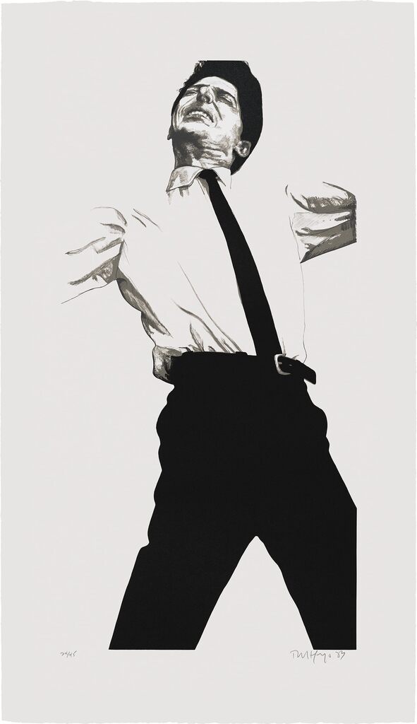 Robert Longo - Jules, from Men in the Cities