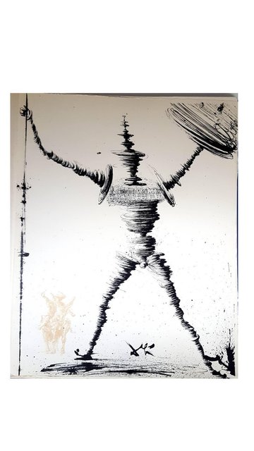 Salvador Dalí, ‘Original Lithograph "Don Quixote IV" by Salvador Dali’, 1957, Galerie Philia