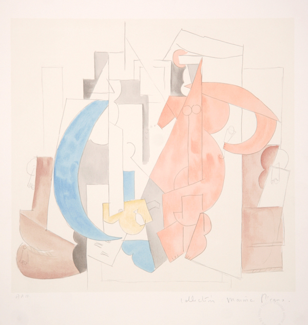 Pablo Picasso, ‘Composition’, 1973-originally 1914, RoGallery