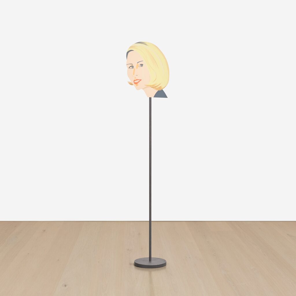 Alex Katz - Jessica (cutout edition, weather vane) (S. 352)