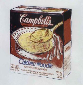Andy Warhol - Chicken noodle soup
