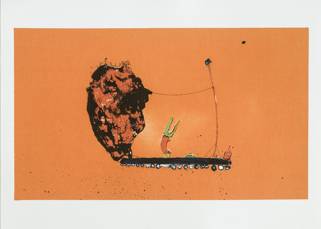 Roy Mordechay, ‘After the Gold Rush’, 2015, Print, Silkscreen on paper, Lepsien Art Foundation
