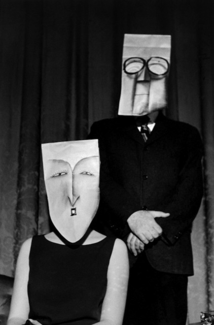Inge Morath, ‘USA. New York, NY. Masked couple. Saul Steinberg mask series. ’, 1961, °CLAIRbyKahn Galerie