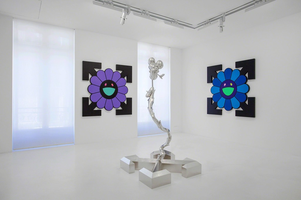 Artworks © Virgil Abloh and © Takashi Murakami. Photo: Zarko Vijatovic. Courtesy Gagosian. Artworks © Virgil Abloh and © Takashi Murakami. Photo: Zarko Vijatovic. Courtesy Gagosian.
