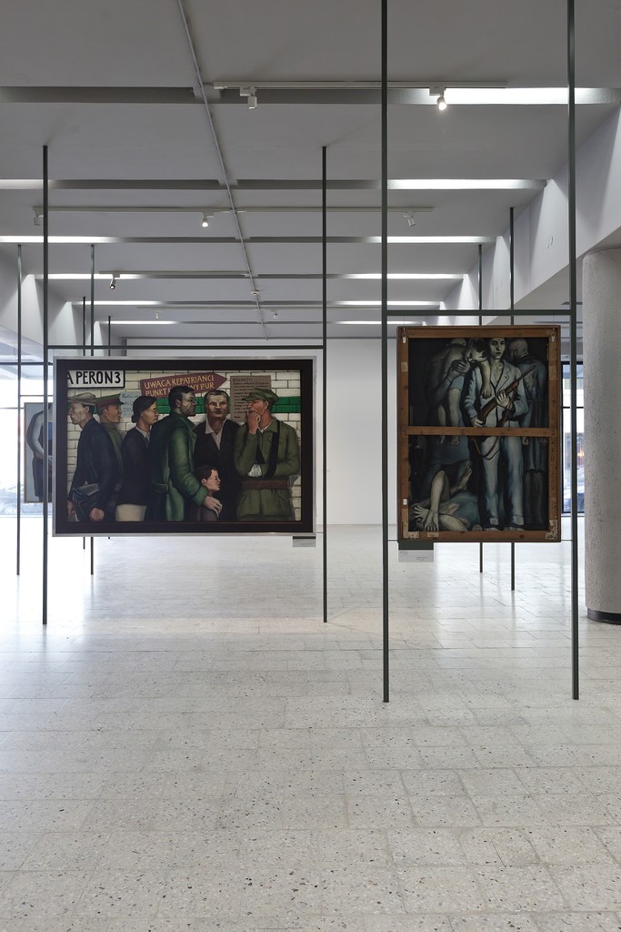 “Andrzej Wróblewski: Recto / Verso. 1948-1949, 1956–1957”, view of the exhibition, photo by B. Stawiarski “Andrzej Wróblewski: Recto / Verso. 1948-1949, 1956–1957”, view of the exhibition, photo by B. Stawiarski