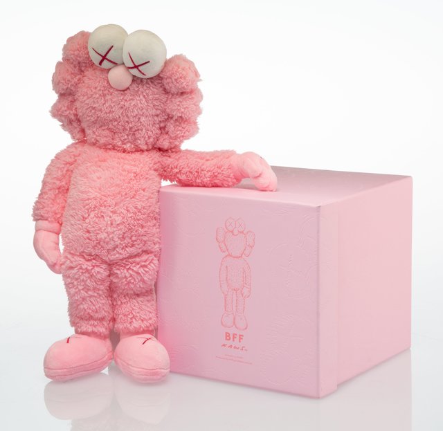 KAWS, ‘BFF Companion (Pink)’, 2019, Other, Polyester plush, Heritage Auctions
