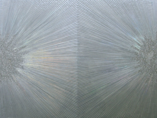 Sylvia Hommert, ‘Silver Bling’, Mixed Media, Pigment, Beeswax, Holographic Paper, Glitter, and Resin on Birch Panel, gallery 1871