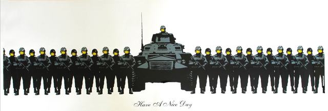 Banksy, ‘Have A Nice Day’, 2003, The Drang Gallery