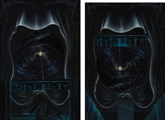 Sterling Ruby, ‘Spatial Facial Diptych’, 2007, Phillips