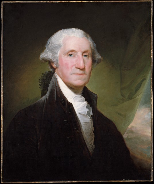 Gilbert Stuart, ‘George Washington’, 1795, The Metropolitan Museum of Art