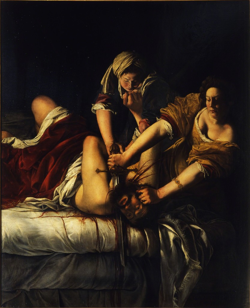 Artemisia Gentileschi, 'Judith and Holofernes,' ca. 1620, Galleria degli Uffizi