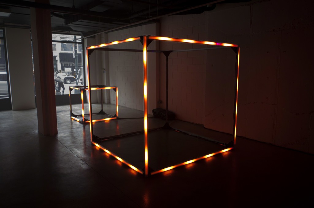 Nitemind,
Large Cube, 7’
Small Cube, 4’,
LEDs,
2017
Nitemind,
Large Cube, 7’
Small Cube, 4’,
LEDs,
2017