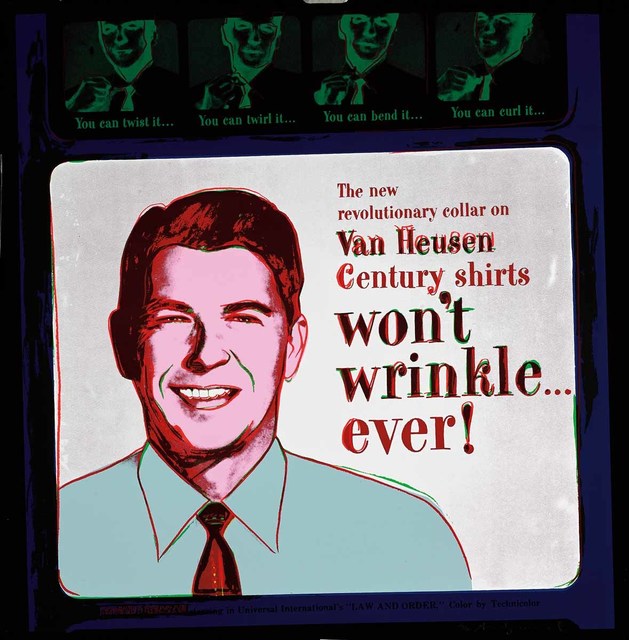 Andy Warhol, ‘Van Heusen, 1985 (#356, Ads) ’, 1985, Martin Lawrence Galleries
