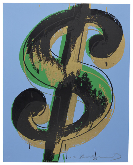 Andy Warhol, ‘$ (1): one plate’, 1982, Christie's