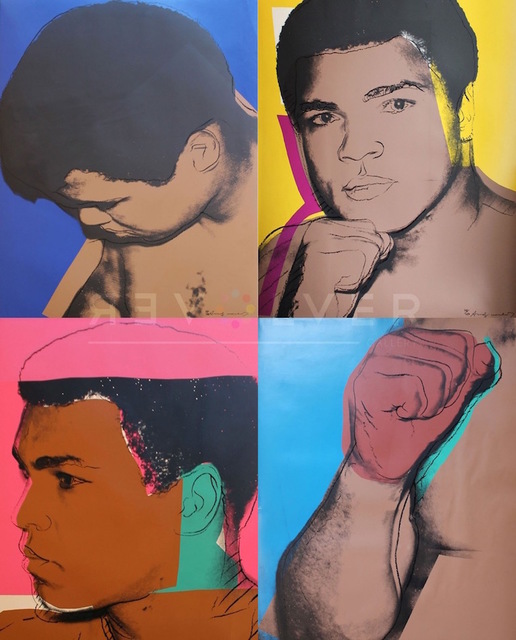 Andy Warhol, ‘Muhammad Ali Complete Portfolio (FS II.179-182)’, 1978, Revolver Gallery