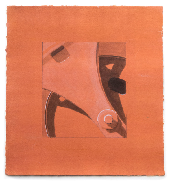 Altoon Sultan, ‘Converging Curves’, 2020, Drawing, Collage or other Work on Paper, Gouache and ink on hand-toned paper, McKenzie Fine Art