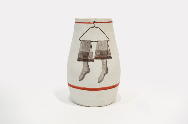 George Schneeman, ‘Untitled Stocking Vase’, 1980, Pavel Zoubok Fine Art